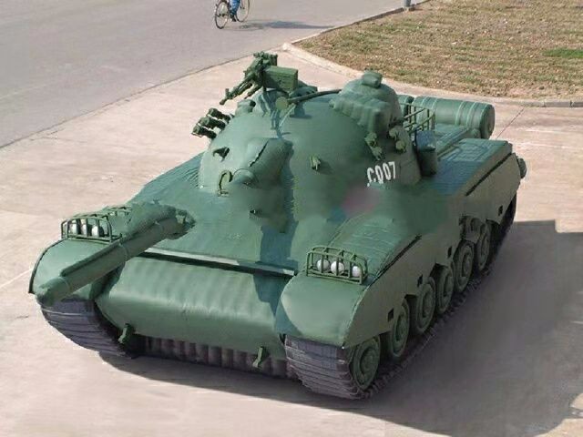 河北军用充气坦克车